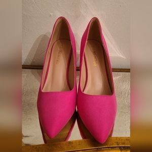 DREAM PAIRS Closed Toe High Heels Dress